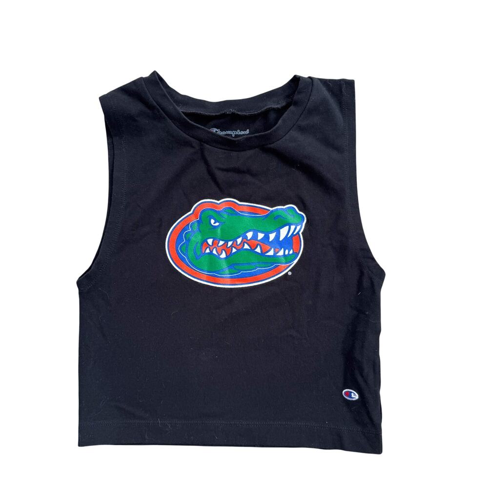 Champion University of Florida Women's Gators Tank Top Cropped Size Small